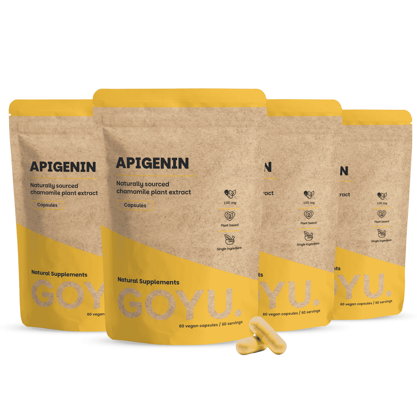 Apigenin (Kamillenextrakt) Kapseln 100 mg