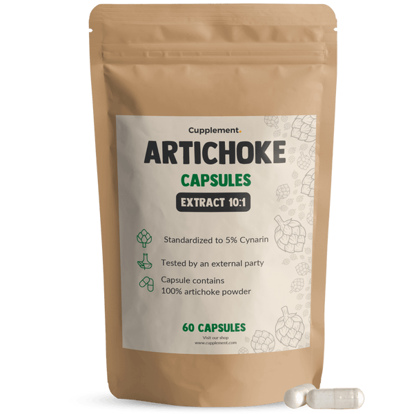 Artichoke Extract Capsules Cupplement Superfood Supplement