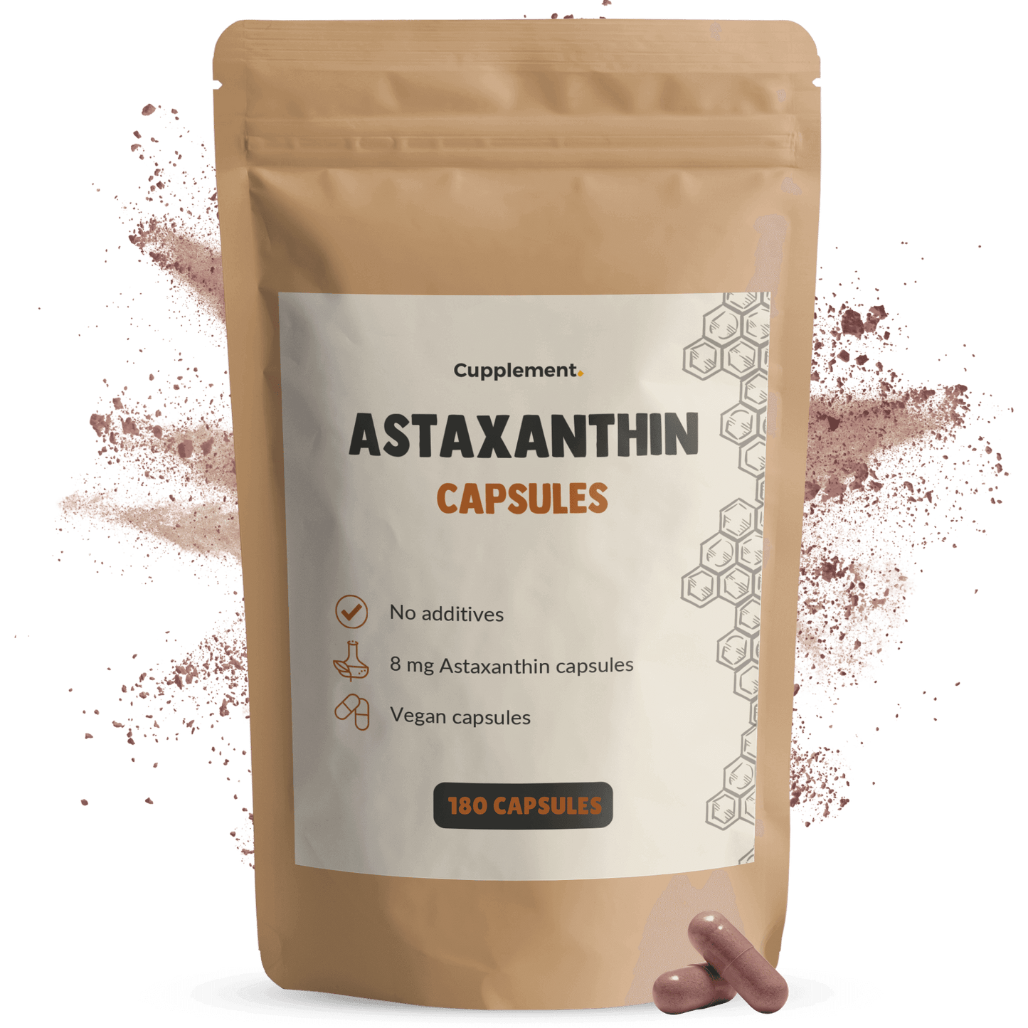 Astaxanthine 180 capsules goyu superfood supplement
