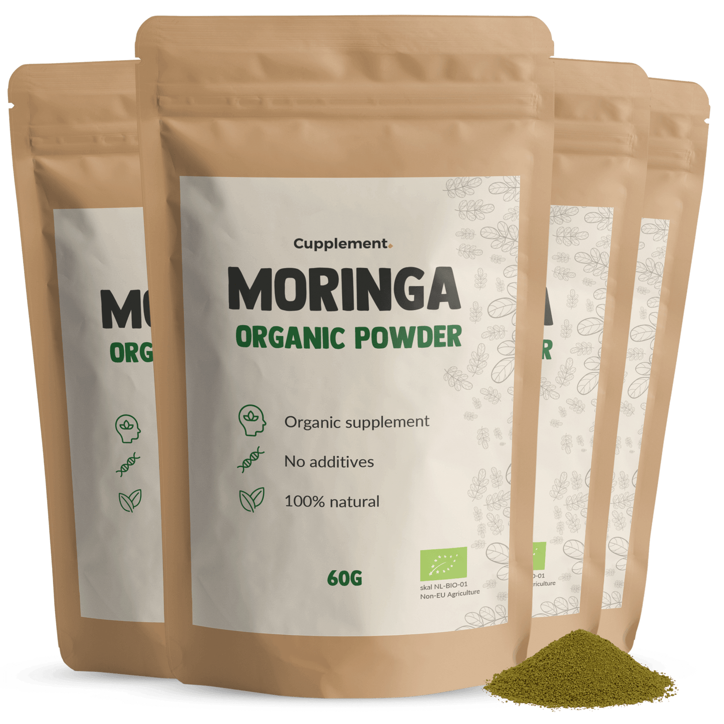 Biologisch Moringa poeder goyu supplement superfood