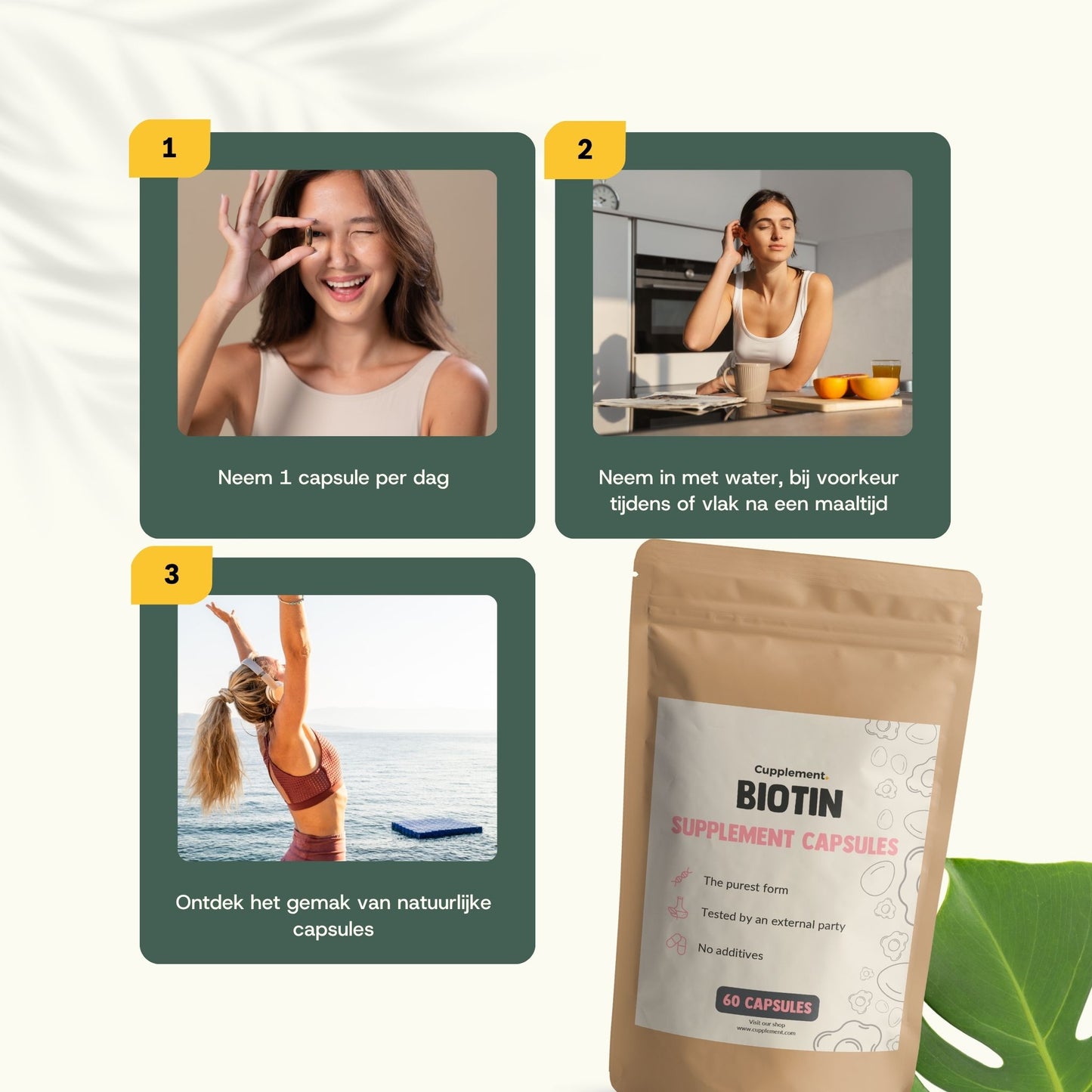 Biotine capsules goyu superfood supplement