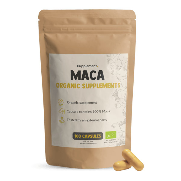 Maca Capsules 500 mg Organic