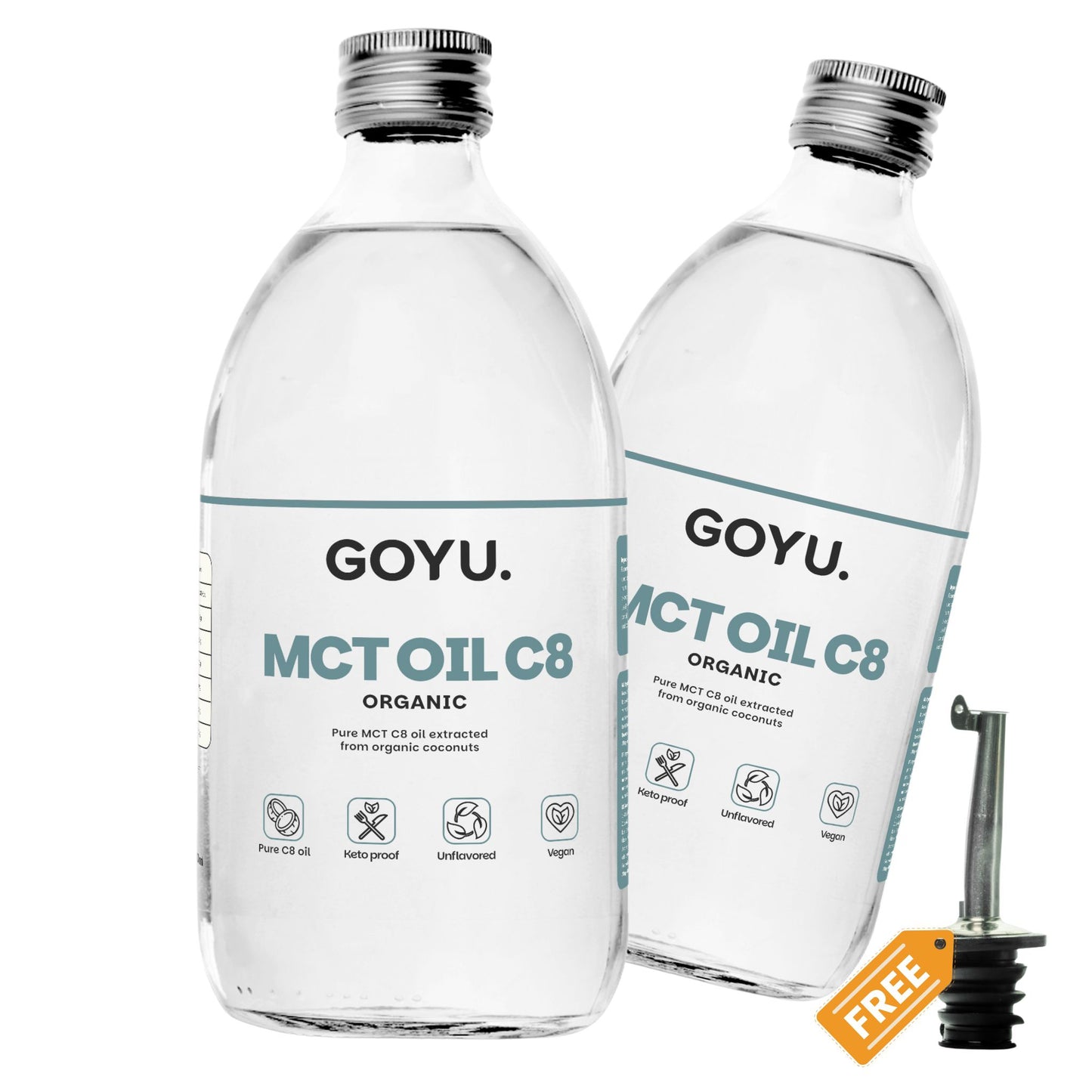 MCT C8 Olie Biologisch