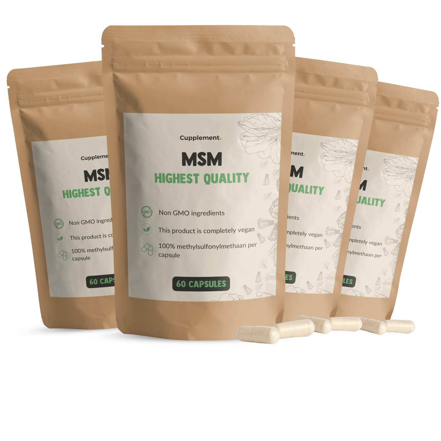 MSM capsules goyu superfood supplement