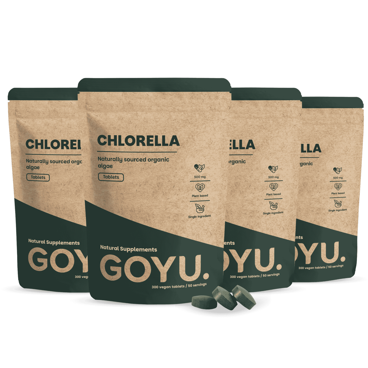 Chlorella Tabletten 500 mg Biologisch