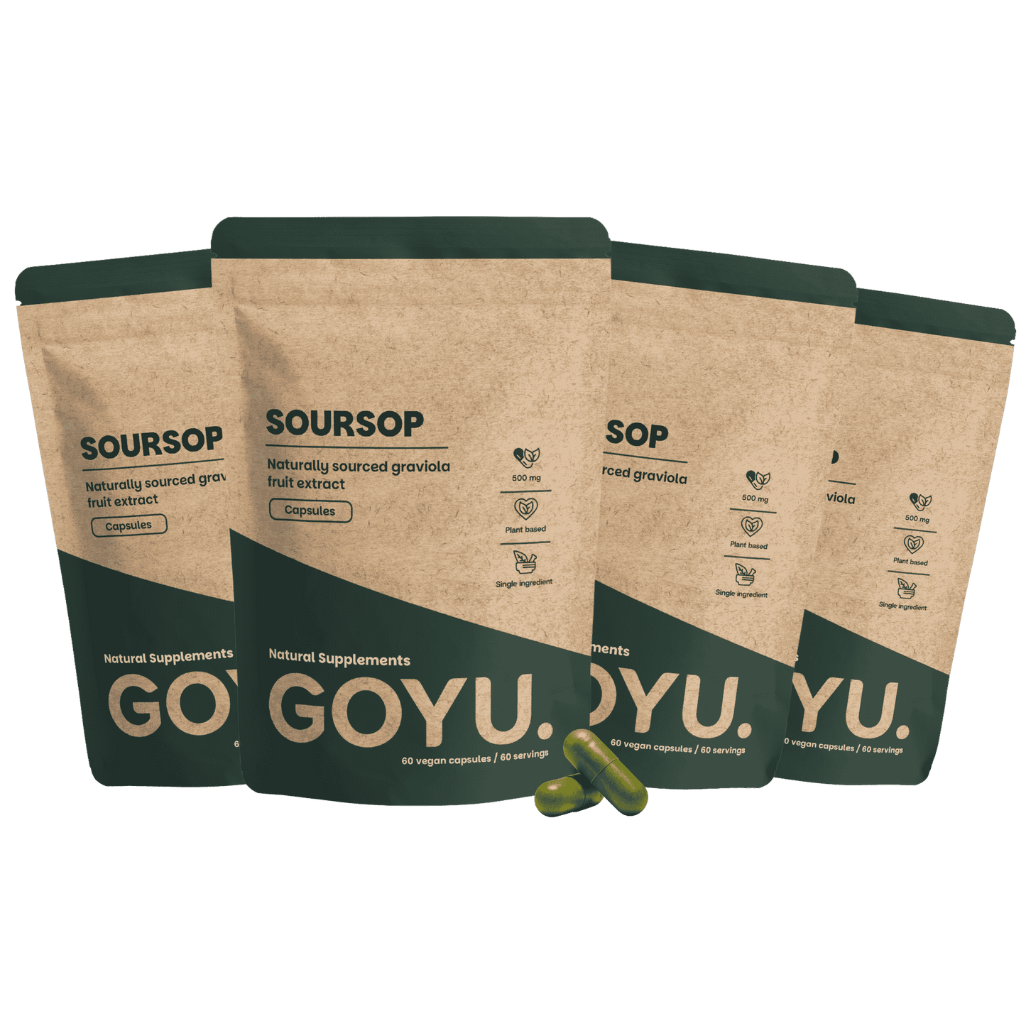 Soursop Extract Capsules 500mg
