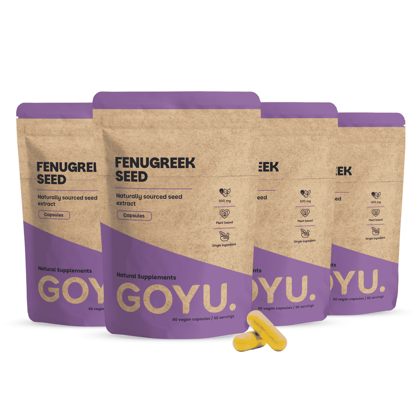 Bockshornklee (Fenugreek) Kapseln 500 mg