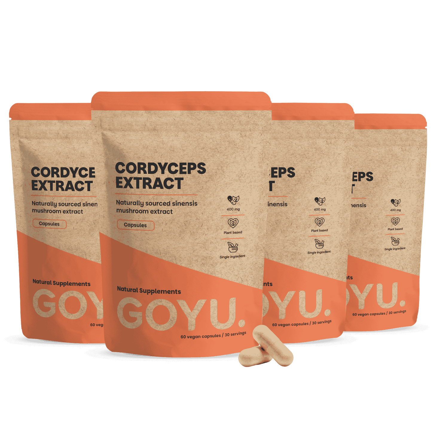 Cordyceps Extrakt Kapseln 400 mg