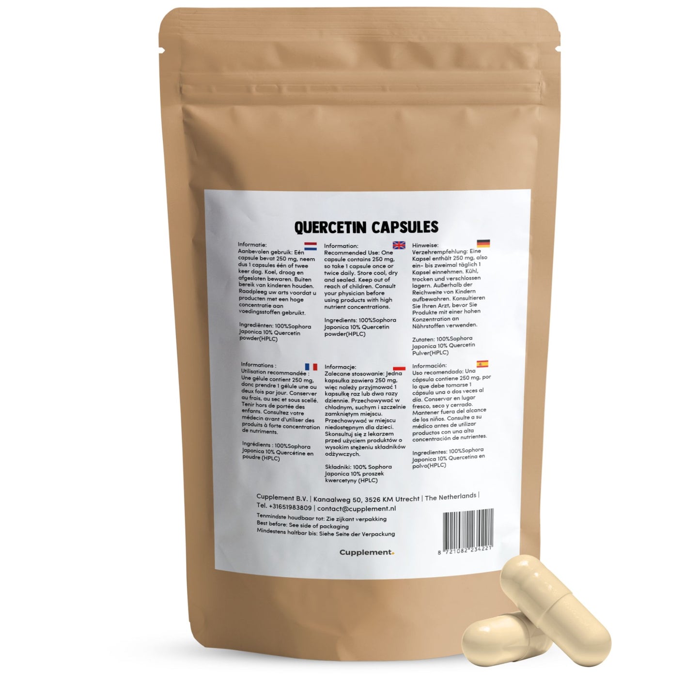 Quercetin Capsules 500 mg