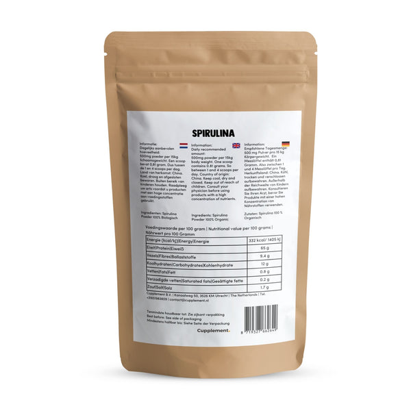 Spirulina Pulver Bio