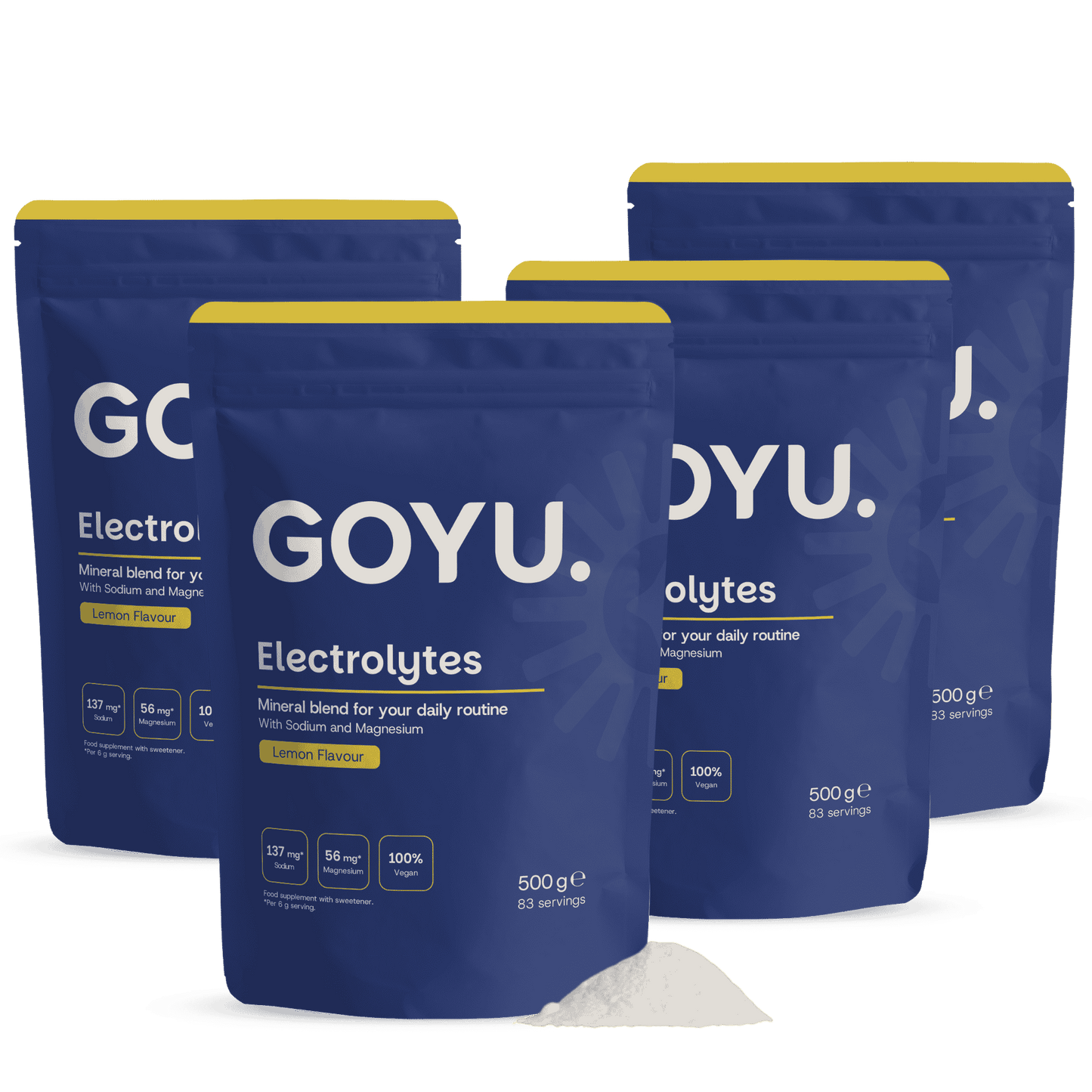 Electrolyte Powder Lemon Sugar Free
