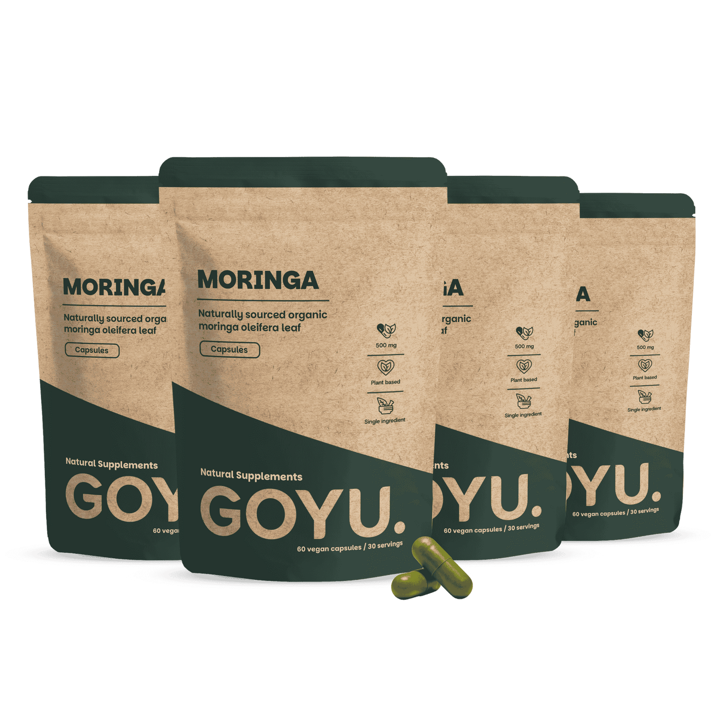 Moringa Kapseln 500 mg Biologisch