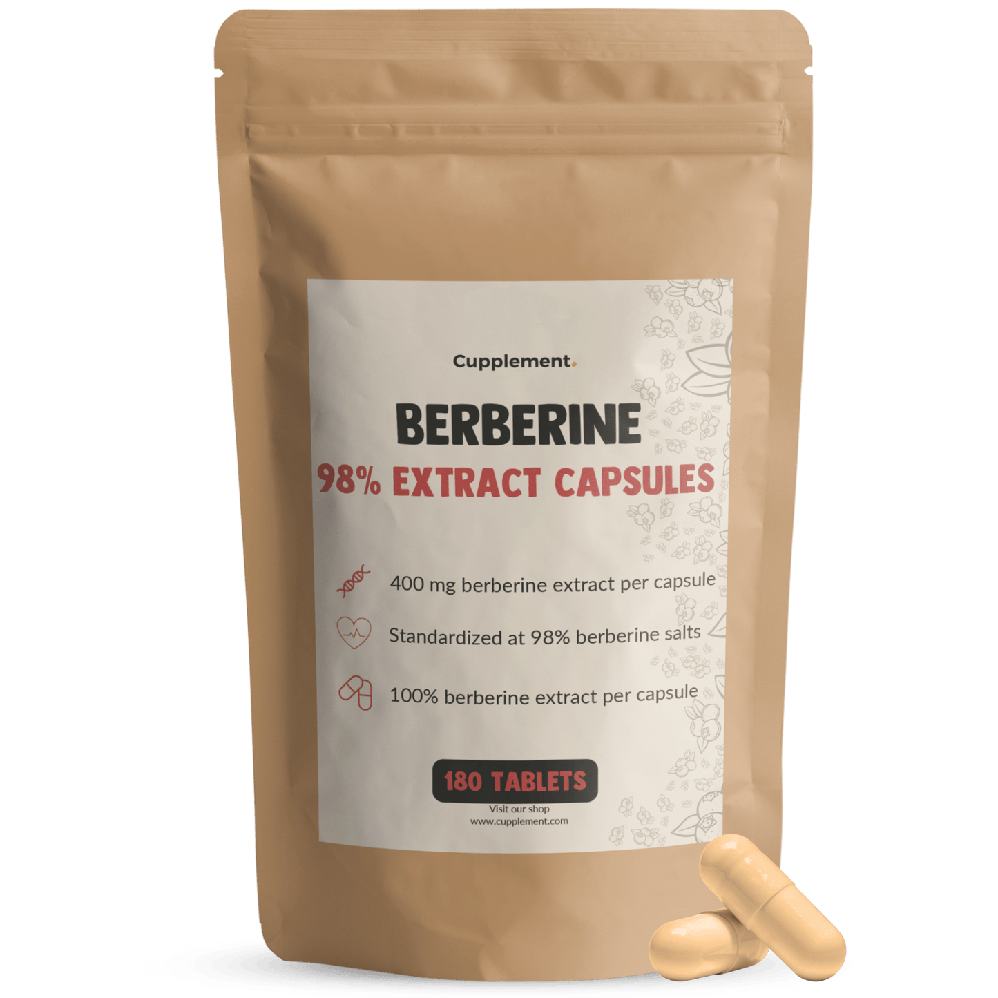 Berberine Extract Capsules 400 mg