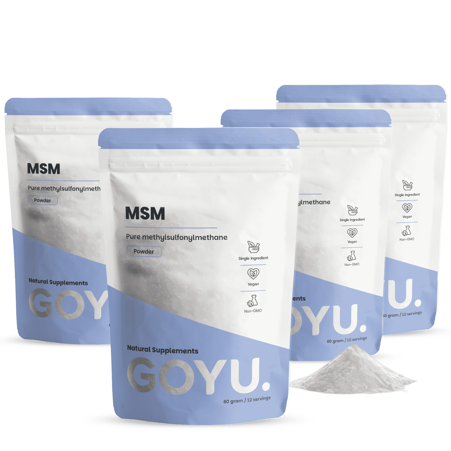 Reines MSM Pulver (Methylsulfonylmethan)
