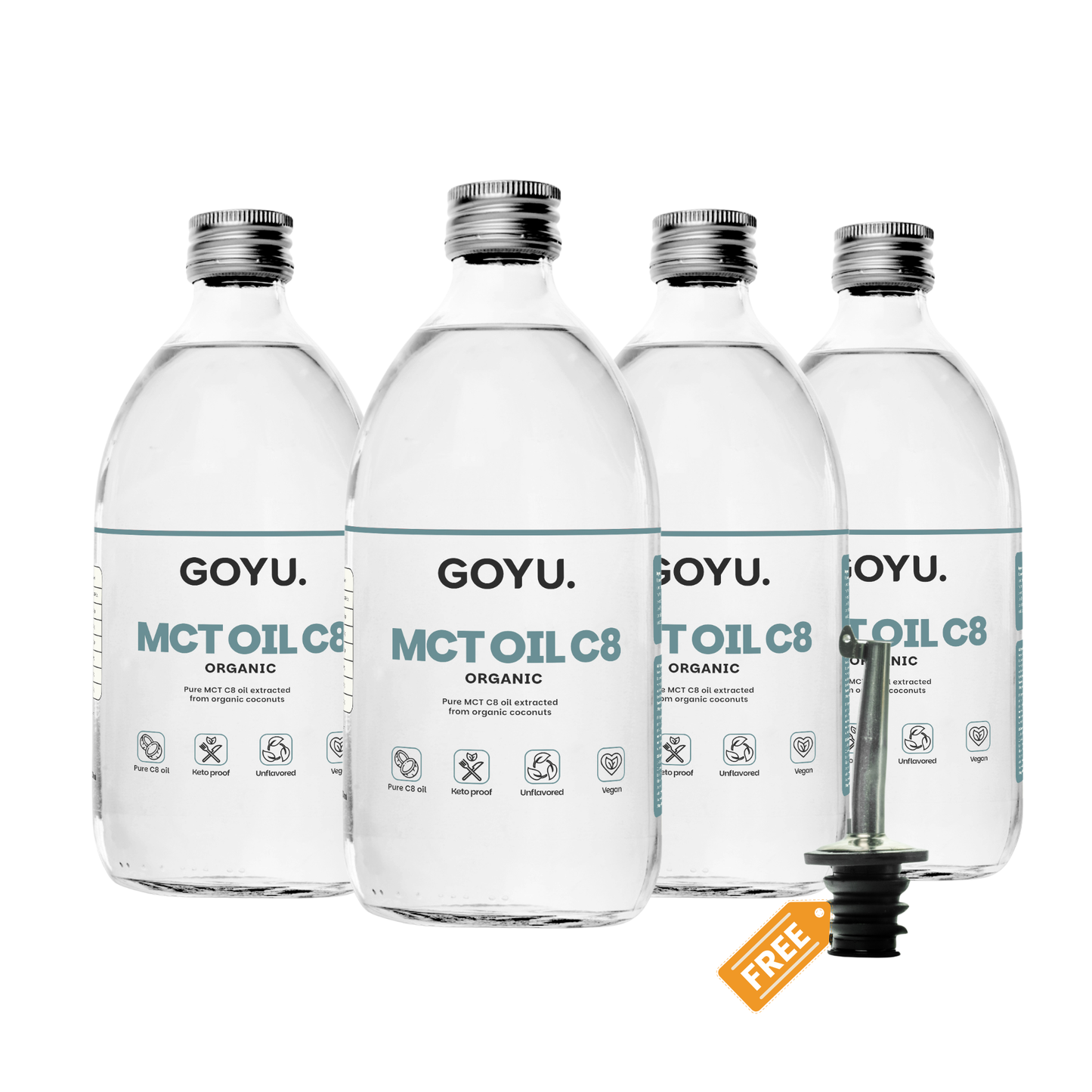 MCT C8 Olie Biologisch