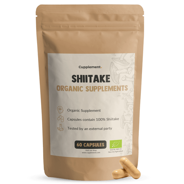 Shiitake Capsules 500 mg Organic