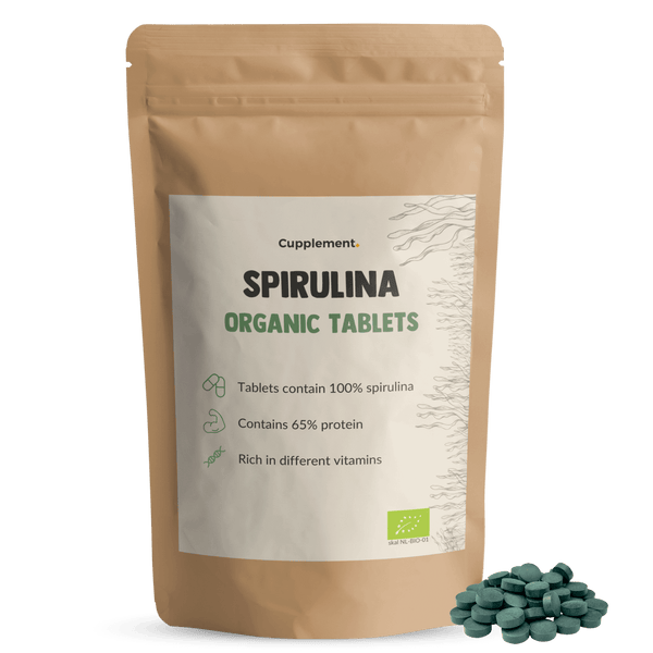 Spirulina Tablets organic Cupplement Superfood Supplement