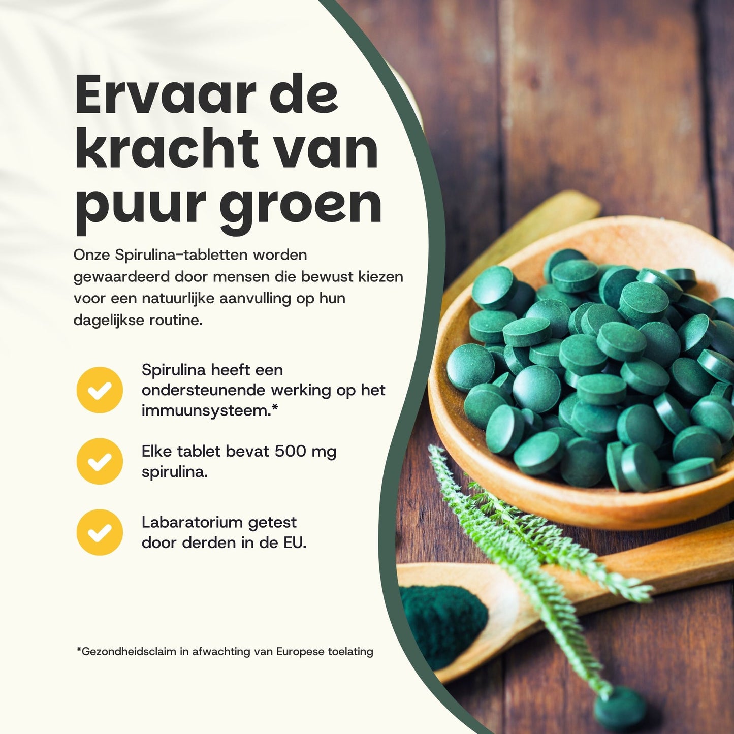 Spirulina Tabletten 500 mg Biologisch