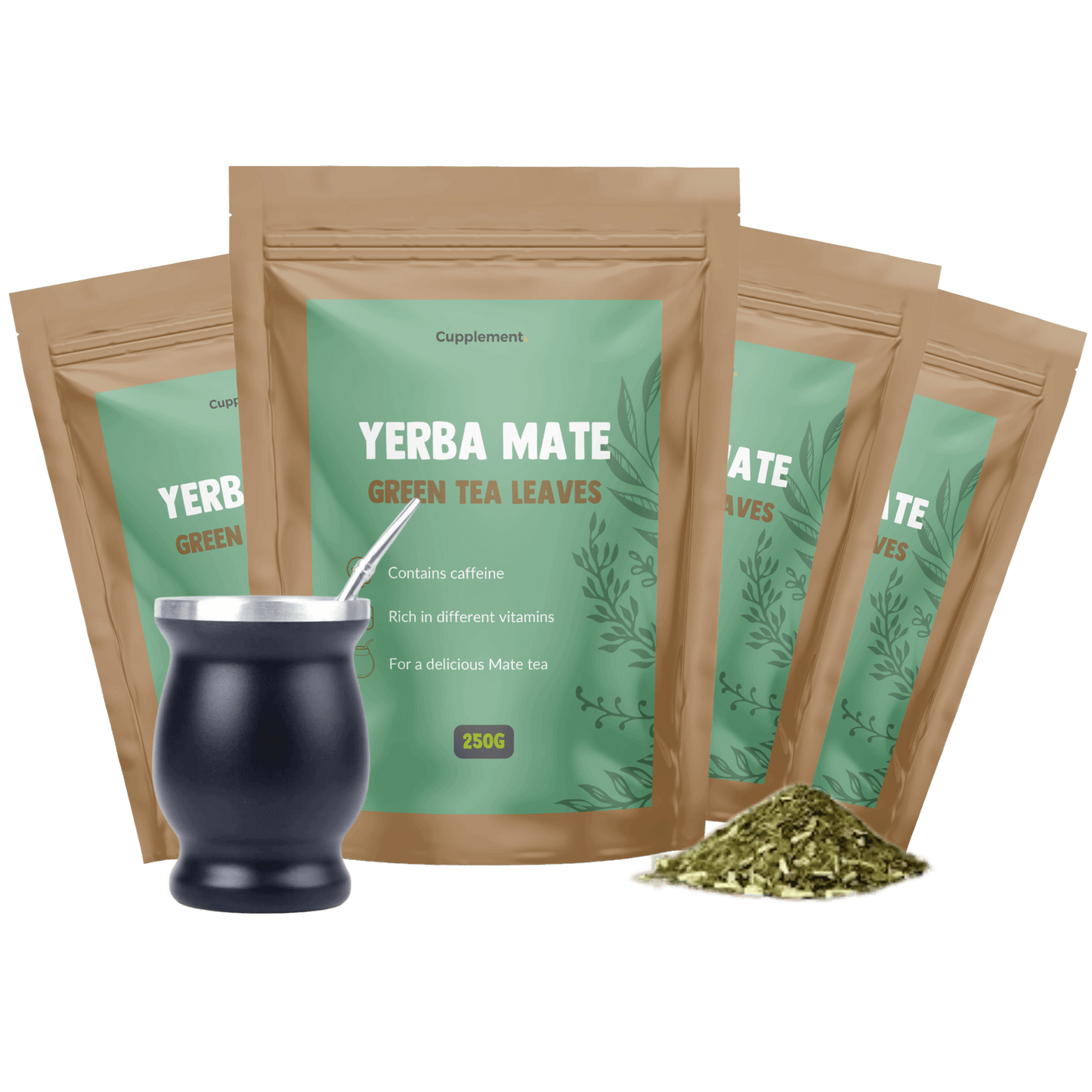 Yerba Mate thee goyu supplement superfood