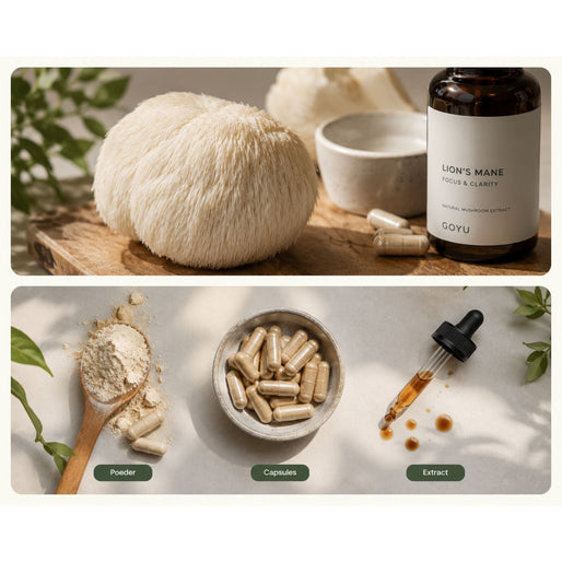 Lion's Mane Capsules, Poeder of Extract: Wat is het beste verschil?