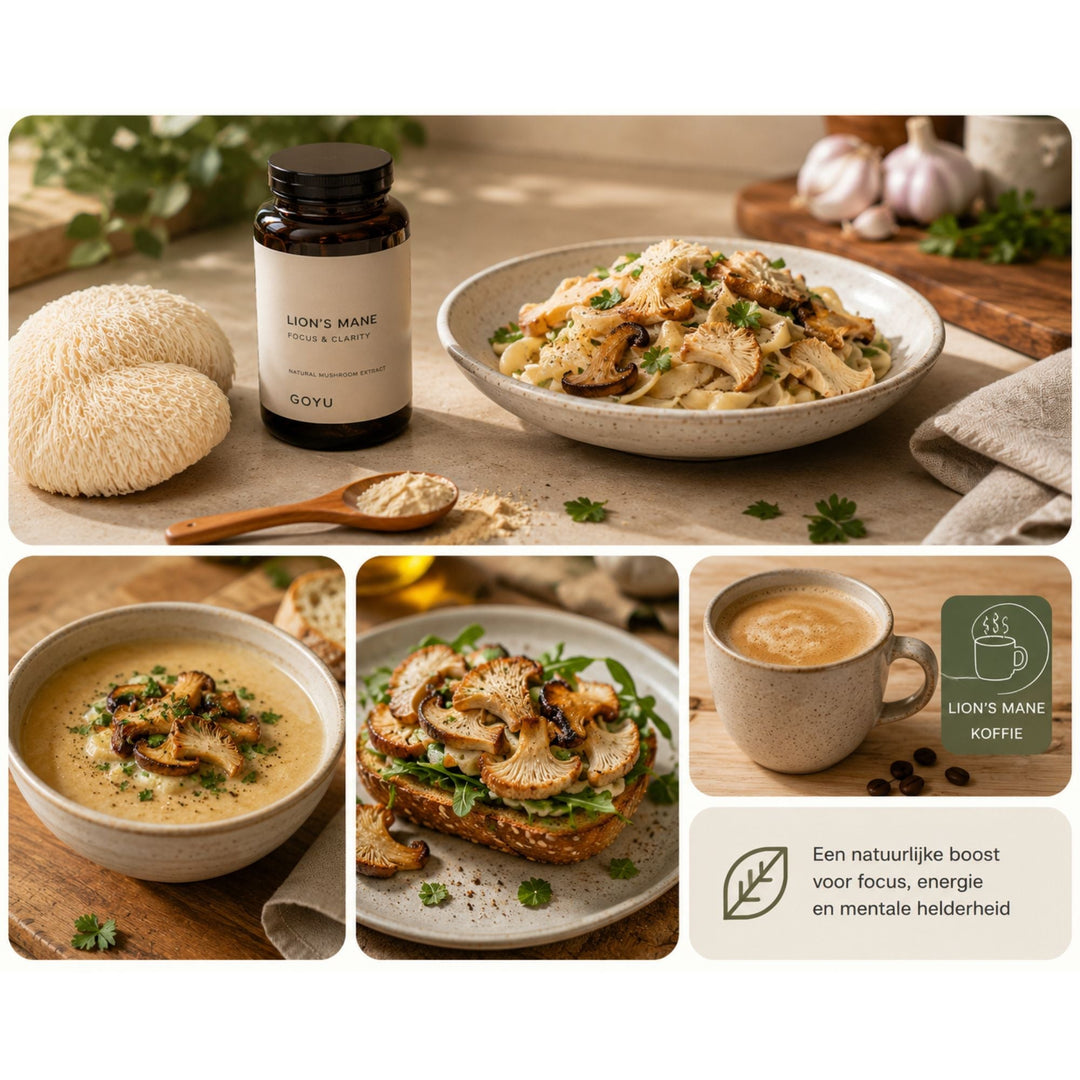Koken met Lion's Mane: De lekkerste recepten en Lion's Mane koffie