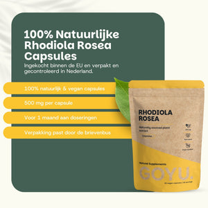 Rhodiola Rosea Capsules 500 mg