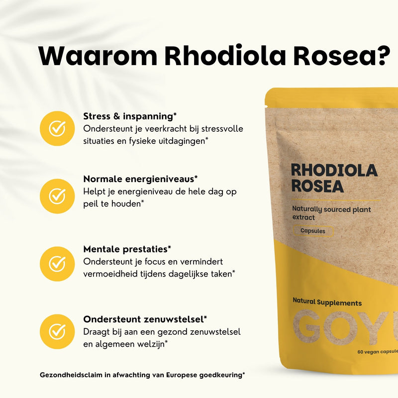 Rhodiola Rosea Capsules 500 mg