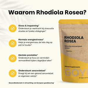 Rhodiola Rosea Capsules 500 mg