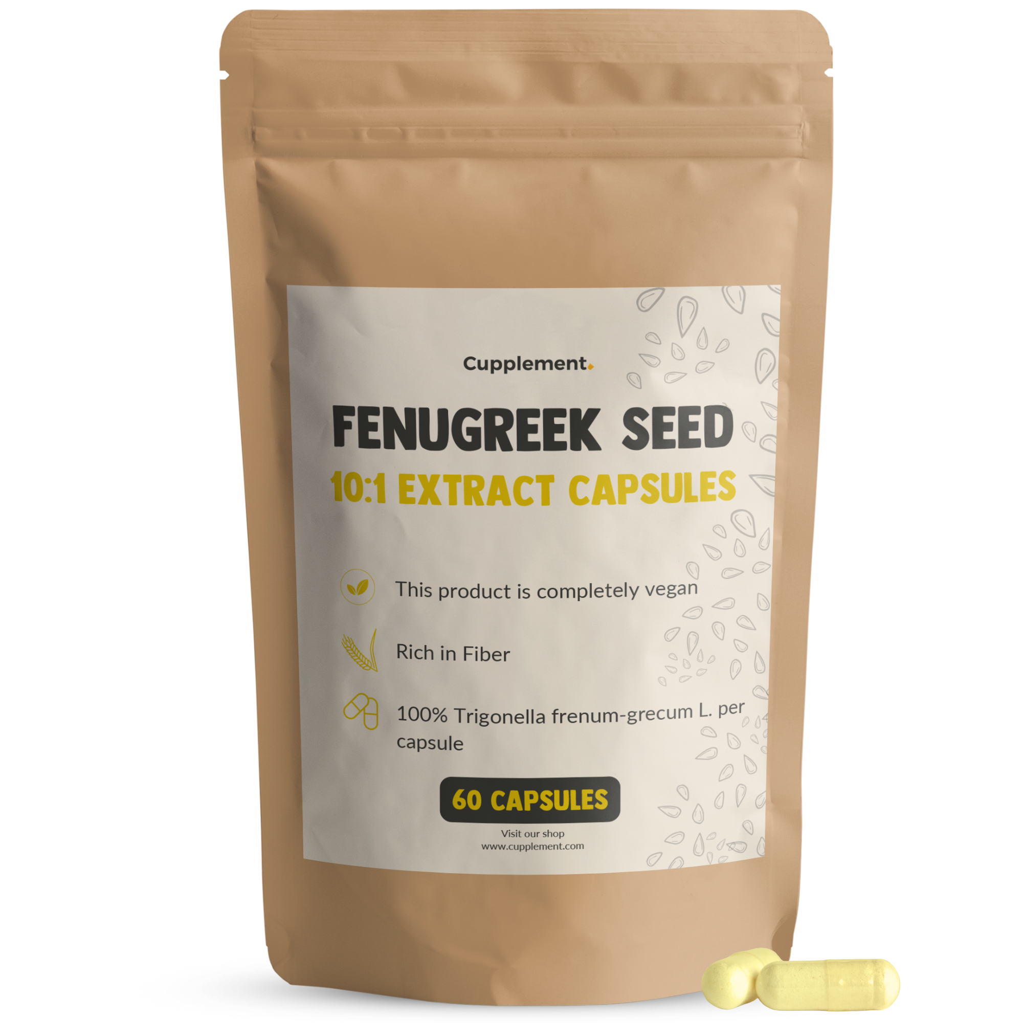 Fenugreek Seed Capsules 500 mg