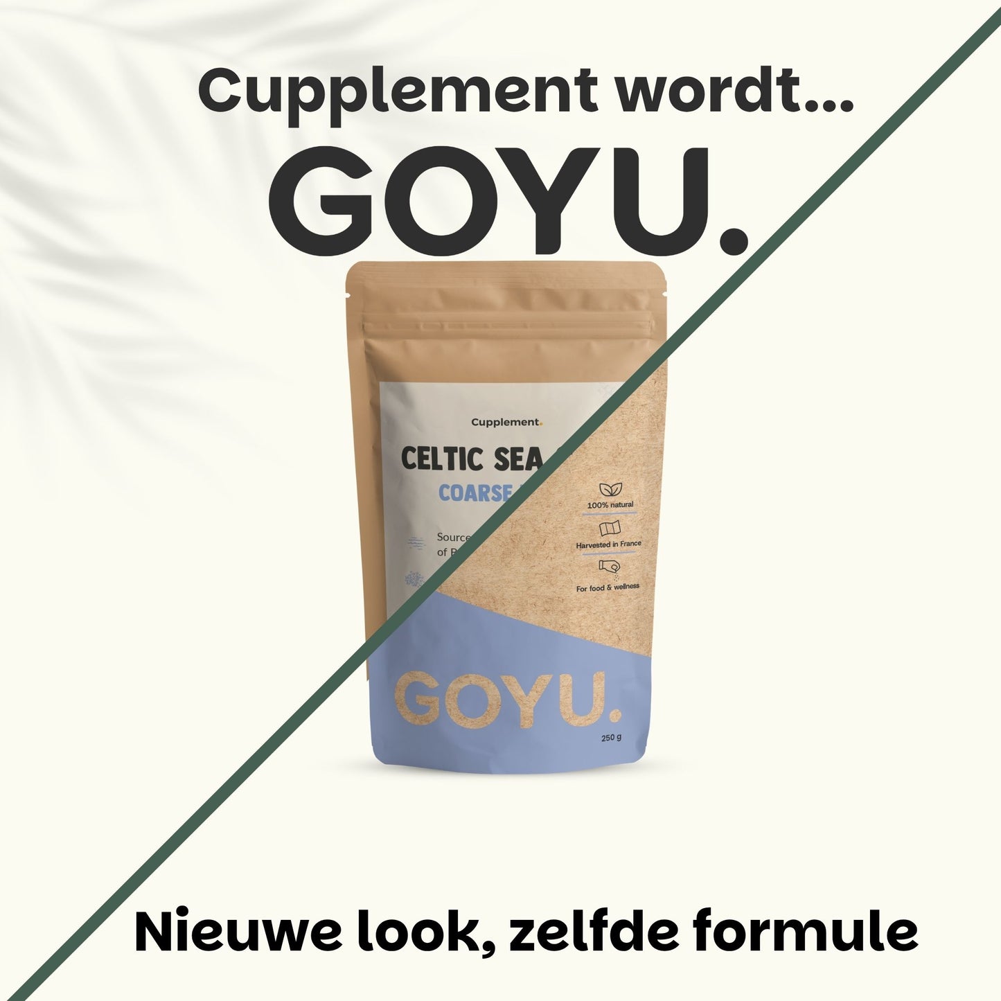 Keltisch zeezout 250G goyu superfood supplement