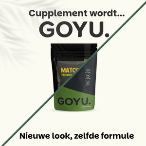 Biologische Premium Matcha Thee poeder goyu supplement superfood