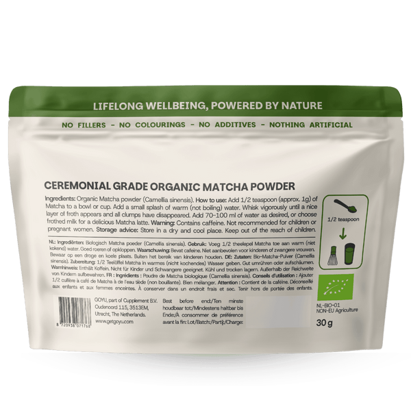 Matcha Pulver Zeremonialqualität