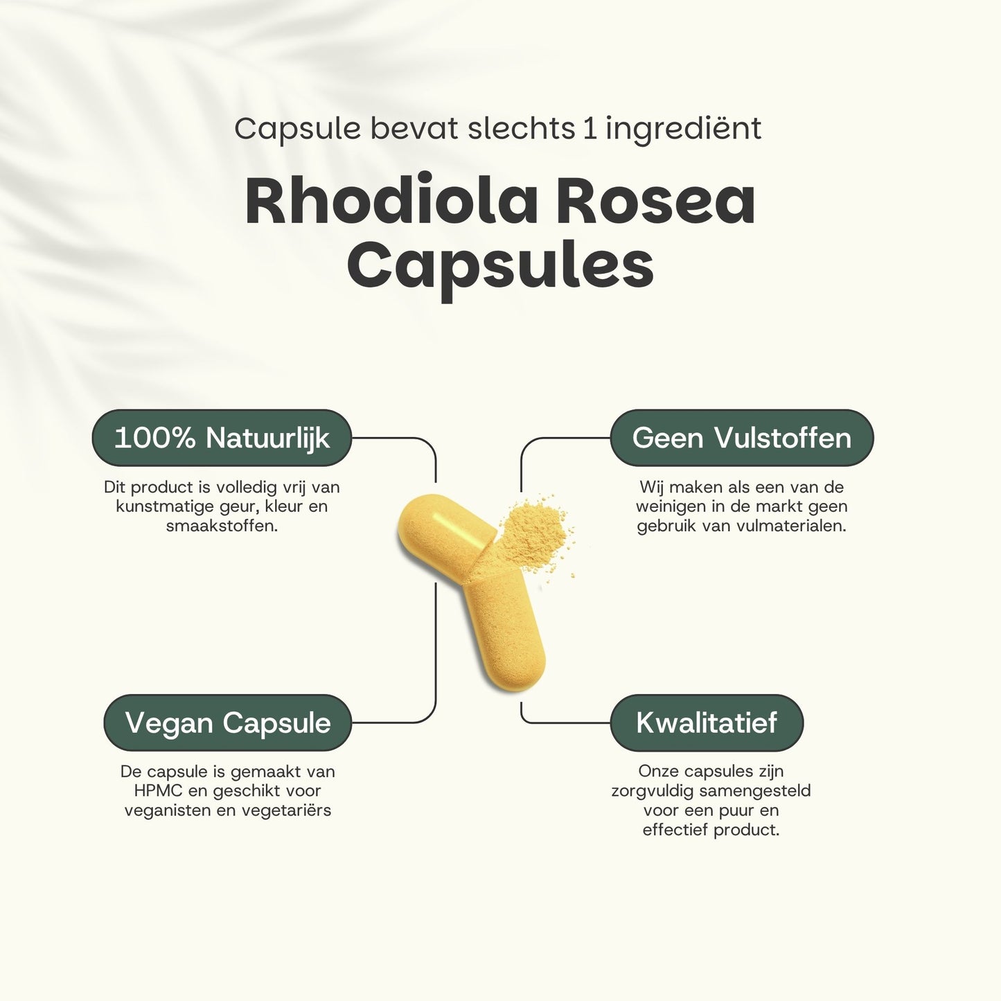 Rhodiola Rosea Capsules 500mg