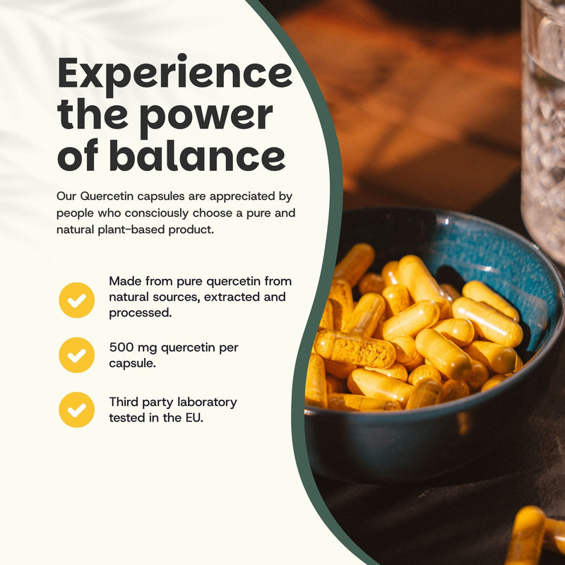 Quercetin Extract Capsules Goyu Supplement Superfood