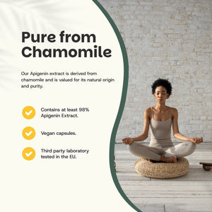 Apigenin extract capsules goyu superfood supplement