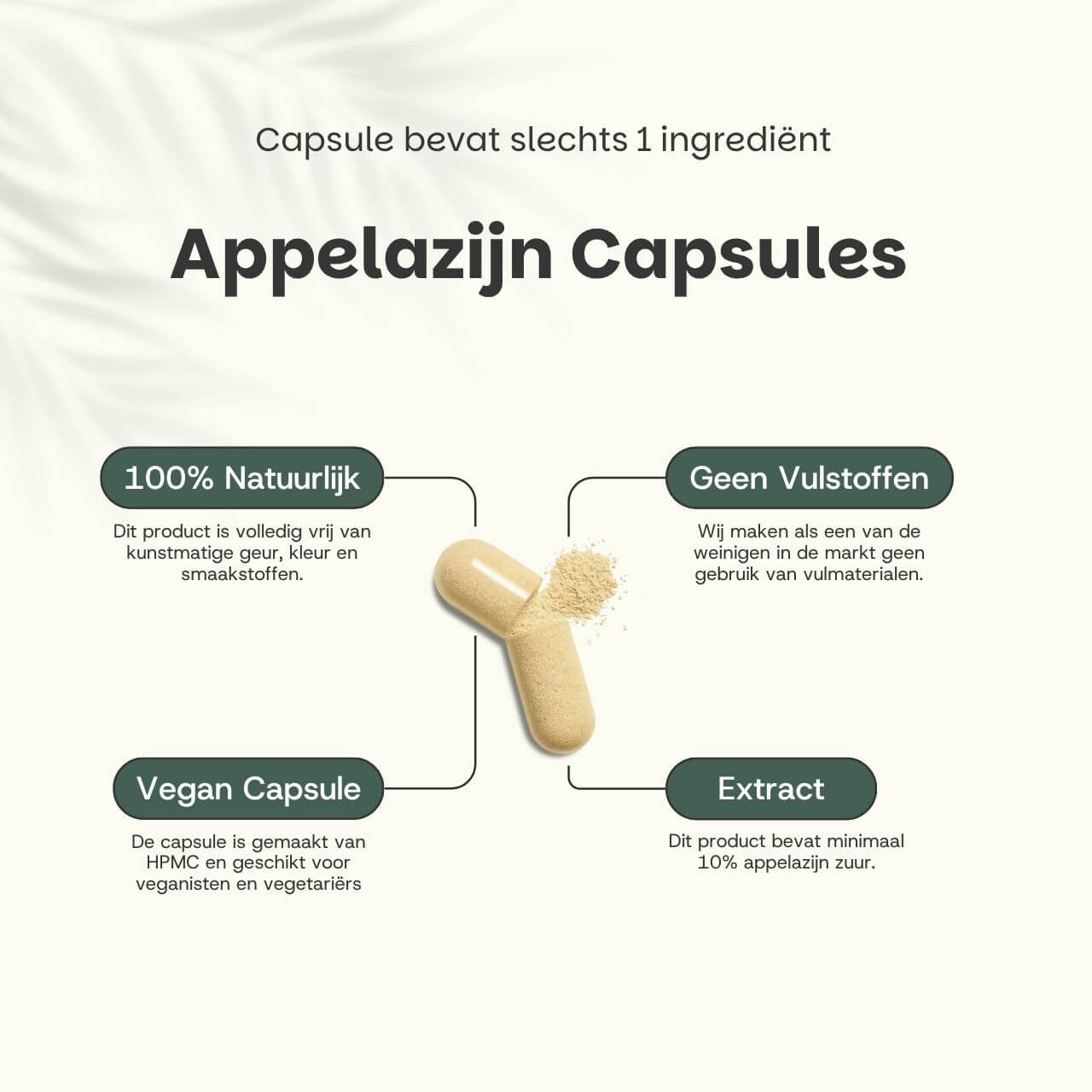 Apfelessig Kapseln 500 mg