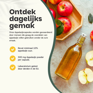 Appelazijn extract capsules goyu superfood supplement