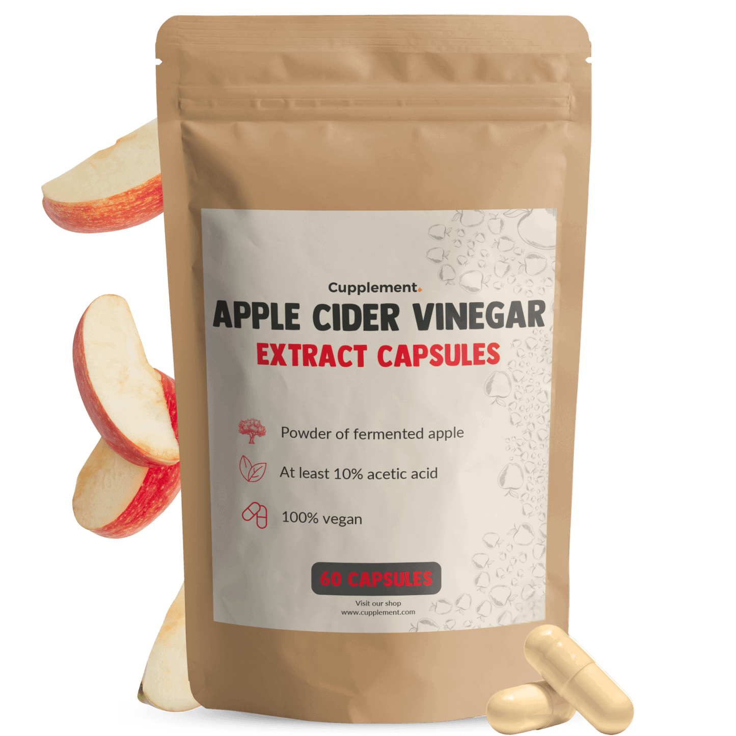 Appelazijn extract capsules goyu superfood supplement