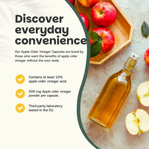 Apple cider vinegar extract capsules goyu superfood supplement