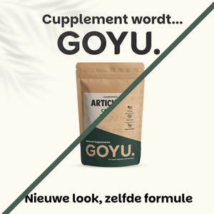 Artisjok extract capsules goyu supplement superfood