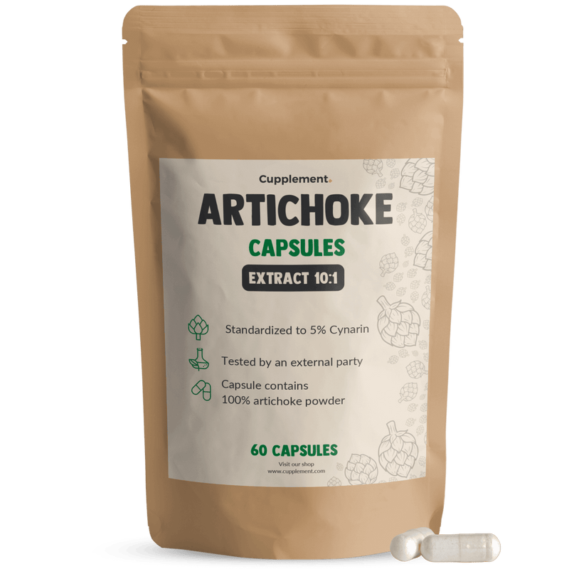 Artichoke Extract Capsules Cupplement Superfood Supplement