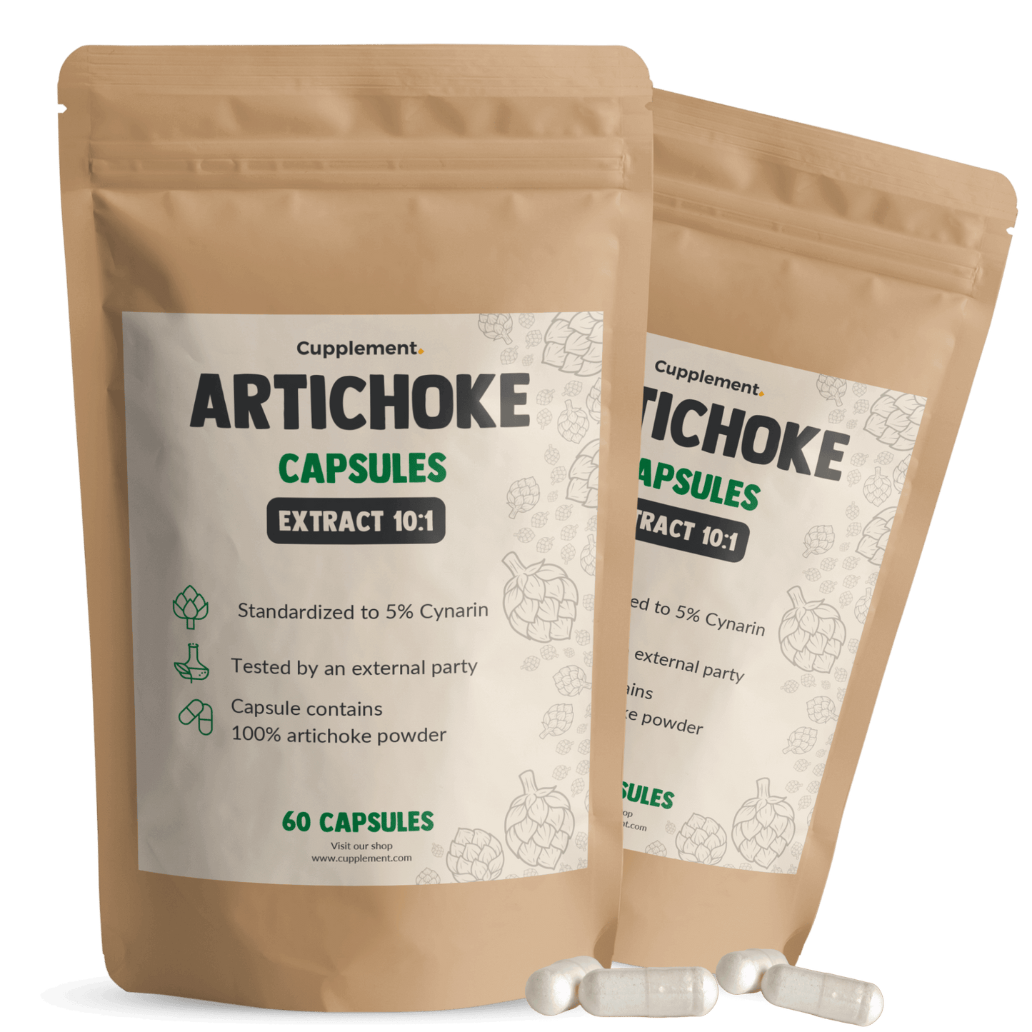 Artisjok extract capsules goyu supplement superfood