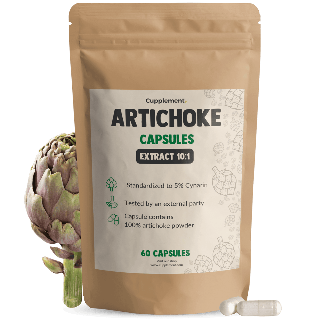 Artisjok extract capsules goyu supplement superfood