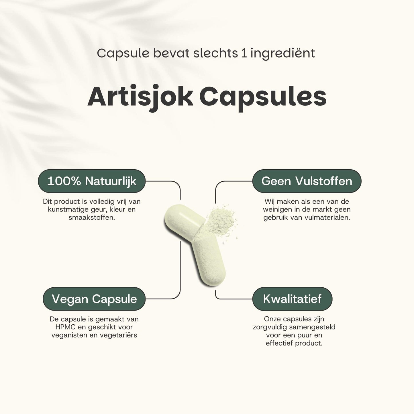 Artisjok extract capsules goyu supplement superfood