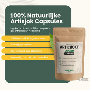 Artisjok extract capsules goyu supplement superfood