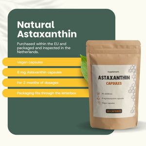 Astaxanthin capsules goyu superfood supplement