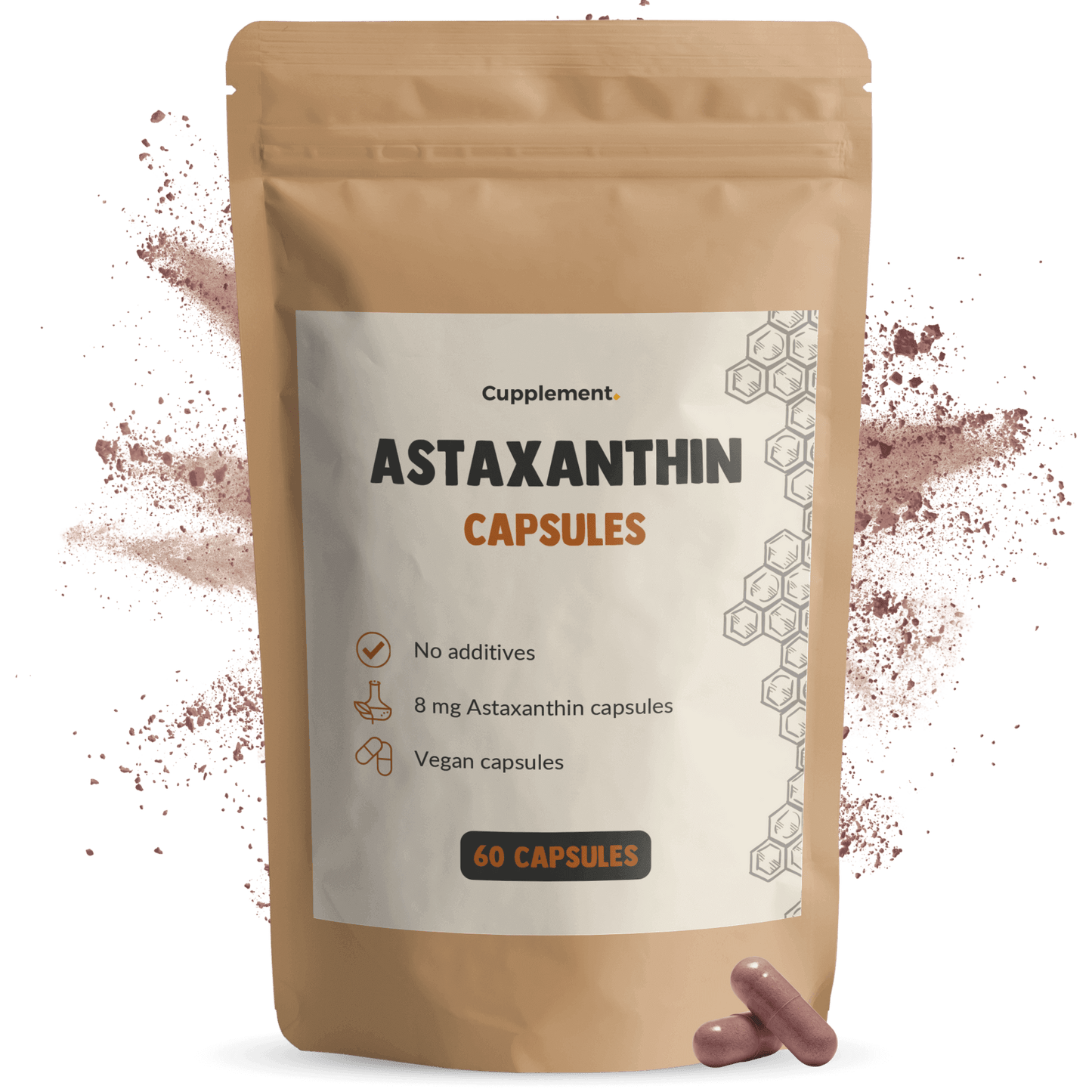 Astaxanthine capsules goyu superfood supplement