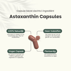 Astaxanthine capsules goyu superfood supplement