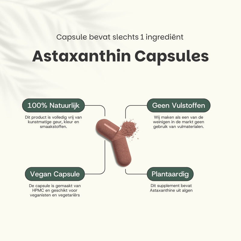 Astaxanthine capsules goyu superfood supplement