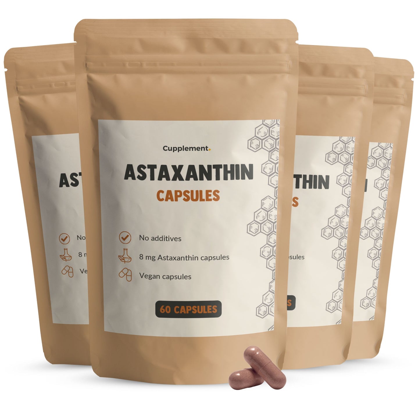Astaxanthine capsules goyu superfood supplement
